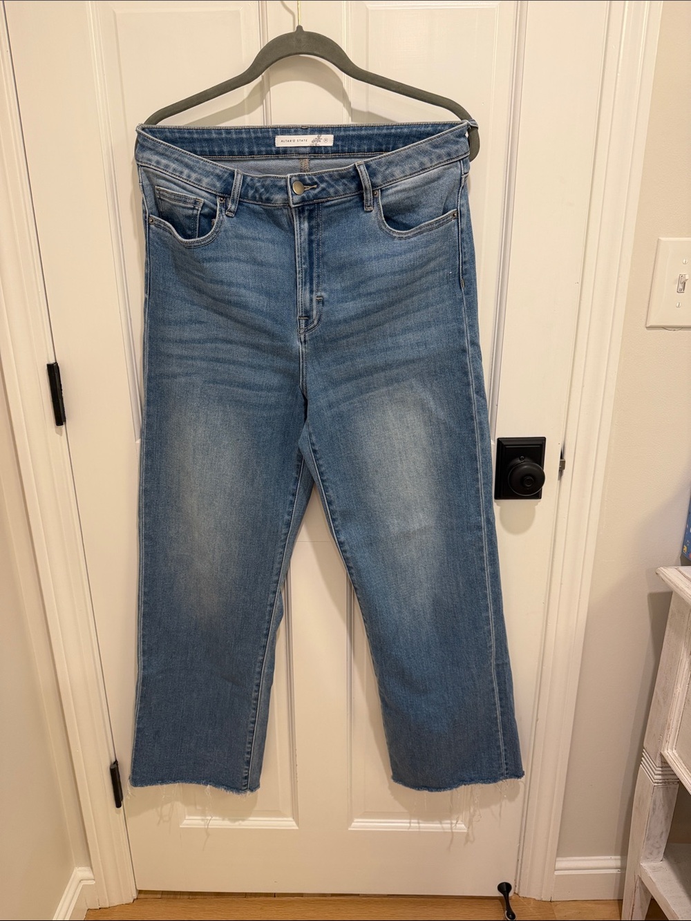 Altar'd State Light Blue Wide Leg Jeans